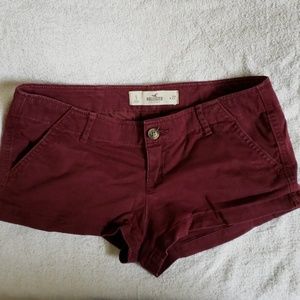 Maroon shorts